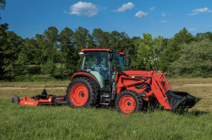 Kioti RX Series RX6640 Power Shuttle (CAB) Utility Tractor with Loader - RX6640PCB