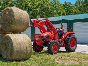 Kioti RX Series RX7340P Power Shuttle Utility Tractor with Loader